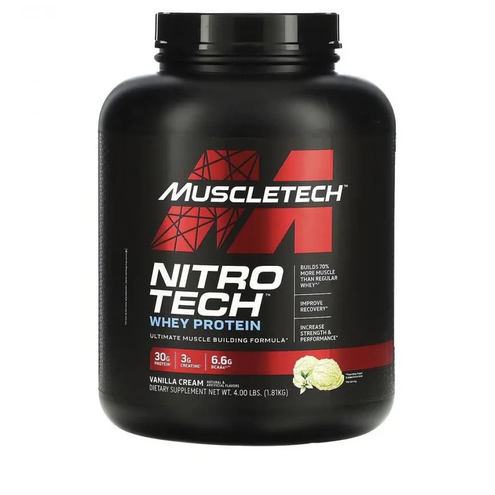 MuscleTech Nitro-Tech Whey Protein 4 lb