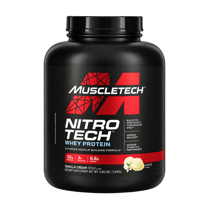 MuscleTech Nitro-Tech Whey Protein 4 lb